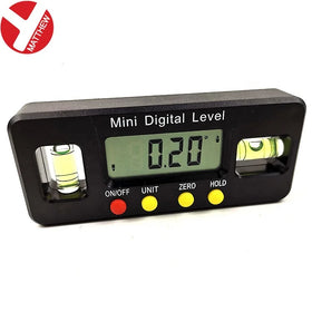 Digital Electronic Level and Angle Gauge Measures 0-180 Degree Ranges Measures and Sets Angles