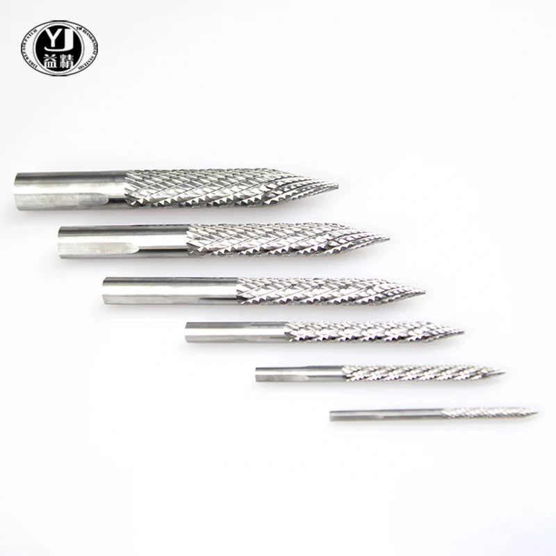 Factory Wholesale Custom High-quality Durable Carbide Drill Bits Triangular Shank 88HRA Hardness 3-Year Warranty for Tire Repair