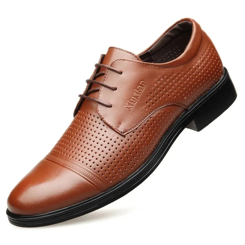 2026 Wholesale Hot Sale Spring Summer Formal Men's Shoes PU Leather Shoes Fashion Men Casual Peas Shoes Men Printing Loafer
