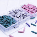 Nail Band Sanding Custom Logo 100pcs Box Manicure Mandrel Nail Bit Sanding 180 240 Grit 100pcs Zebra White Sanding Bands Pink