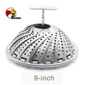 Beeman 9 Inch Aluminum Double Stainless Steel Steam Jacketed Table Pan