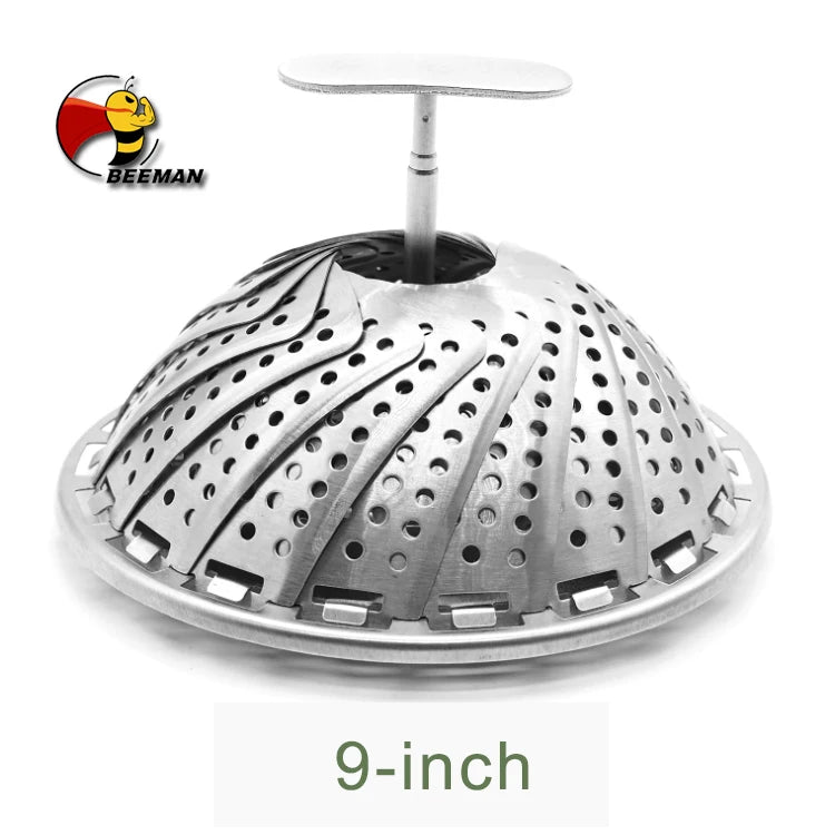 Beeman 9 Inch Aluminum Double Stainless Steel Steam Jacketed Table Pan