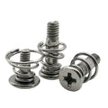Computer Graphics Card Step Spring Screw M2 M2.5 Thread Heat Sink Fixing PC PCB Backplane Machine Set Screws Nickel Plated
