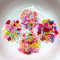 1KG Numbers Letters Alphabet Polymer Clay Sprinkles Slices for Slime DIY Craft Art Decoration Nail Tumblers