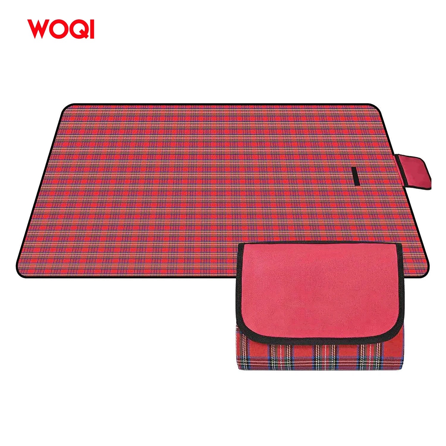 WOQI Waterproof Outdoor Camping Blankets Compact Portable Extra Large Picnic Mat