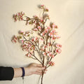 D002 Decorative  Artificial Flower  Cherry Blossom  Wedding Decoration Ceiling Decoration  Flores Artificial