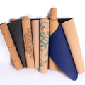 High Quality Durable 5mm Cork Yoga Mat Environmentally Friendly Recyclable Custom LOGO Printed Non-Slip Waterproof