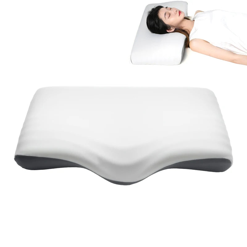 Factory Custom Comfortable Side Sleeper Pillow Anti-snoring Sleep Bed Pillow Shredded Memory Foam Pillow