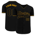 Customize Embroidery Baseball Jersey Style Shirt Wholesale 100% Polyester Quick Dry Breathable Baseball Jersey
