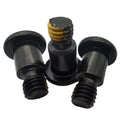 Stainless Steel Black Flat Head Hex Socket Screws M8*10 Half Thread Step Plug Screws Raised Shoulder Fine Metric Glue Screws