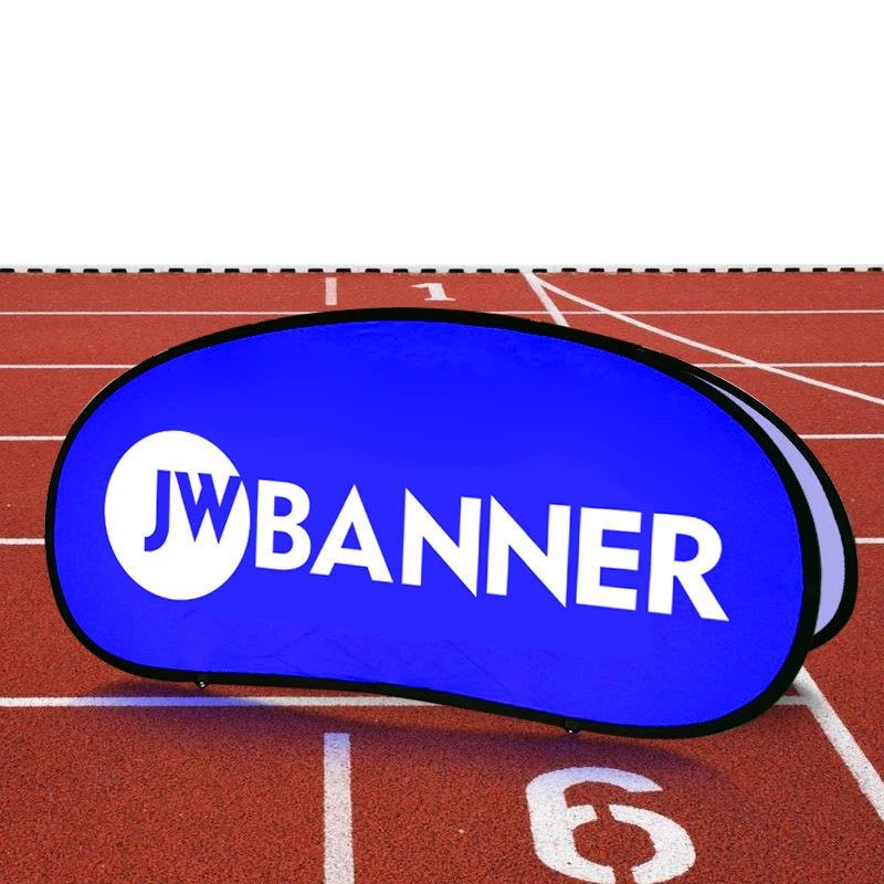 Custom Banner Class Pop up Fabric Design a Frame Banner Stand Folding Pop up Horizontal Pop up Banner