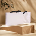 Eco-friendly Recycled Brown Jewellery Paper Bag with Handle  Luxury Paper Bag Brand  Gift White Kraft  Paper Bags Clothes
