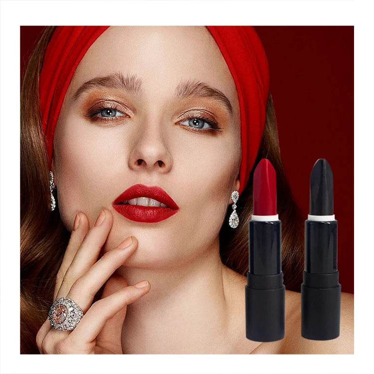 Factory Wholesale Matte Lipstick Private Label Custom Waterproof Lipstick 6 Colors Nude Velvet Lipstick