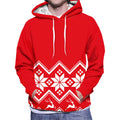 Fitspi Wholesale Christmas Hoodies Funny Xmas Costumes Santa Claus Print Designer Sweatshirts 3d Graphic Hooded Pullover