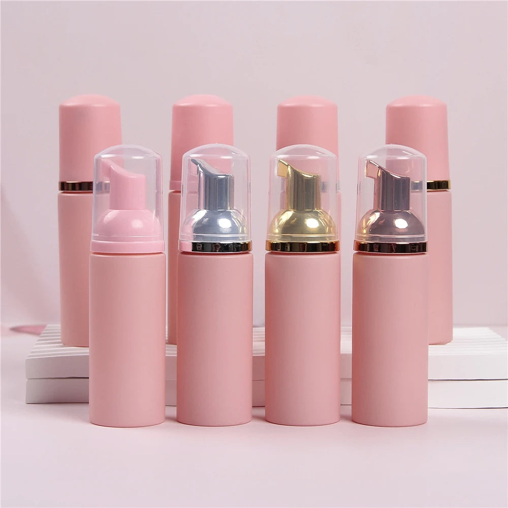 Eyelash Extension Shampoo Kit Lash / Eyelid Cleanser for Extensions + Brush + Rinse Bottle