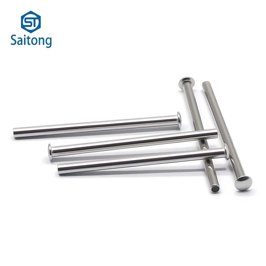 ODM OEM Factory Custom Engineering Professional Manufacturer China 304 Stainless Steel Head Semi-Tubular Rivets ISO 9001