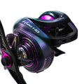 Fishing Reel BaitCasting 8.0:1 Ratio 8kg Drag Carp Fishing Reel Aluminum Tension Knob Bait Casting Reel Saltwater
