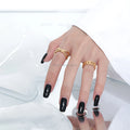 925 Silver Twisted Open Ring with Interwoven Vine Design Minimal Artistic Adjustable Band for Women Daily Wear Jewelry