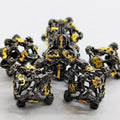 Dark Style Dungeons and Dragons DND Hollow Exclusive Gamers Metal Dice Sets