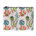 Wholesale Fancy Custom Glitter Logo Zipper Makeup Travel Canvas Cosmetic Bag