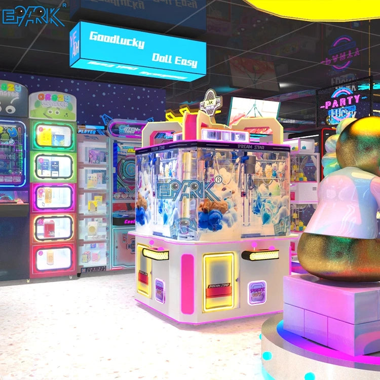 EPARK Indoor Game Machine Arcade Giant Claw Machine Mini Claw Machine Manufacturer