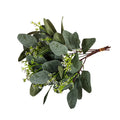 Mixed Eucalyptus Leaves Stem Bulk Artificial Eucalyptus Leave Picks Dried Eucalyptus for Wedding Vase Bouquet Floral Arrangement