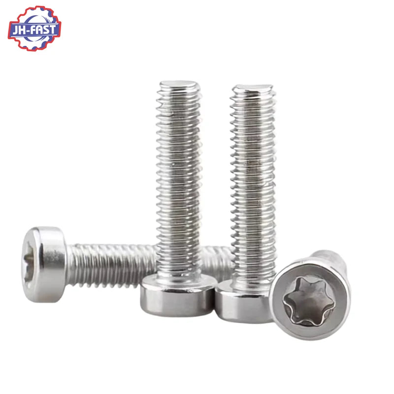 Hot Selling Allen Bolts Manufacturers Torx Hexagon Socket Head Cup Screws SS 304 316 Stainless Steel Torx Cap Screw Bolt