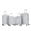 MARKSMAN 360-Degree Wheels Single Telescopic Retractable Luggage Trolley Case for Travel