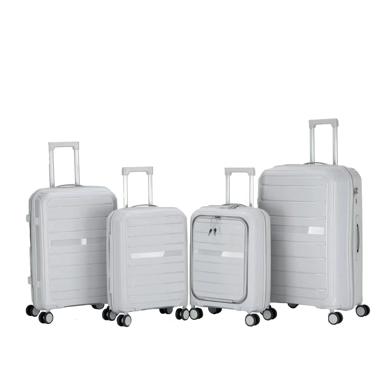 MARKSMAN 360-Degree Wheels Single Telescopic Retractable Luggage Trolley Case for Travel