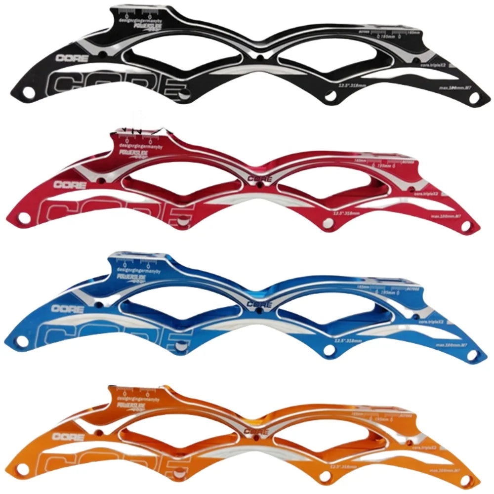 CNC Speed Inline Skate Frame Aluminum Alloy 4*110mm 4*100mm 4*90mm Customized CNC Machining Aluminium Alloy OEM