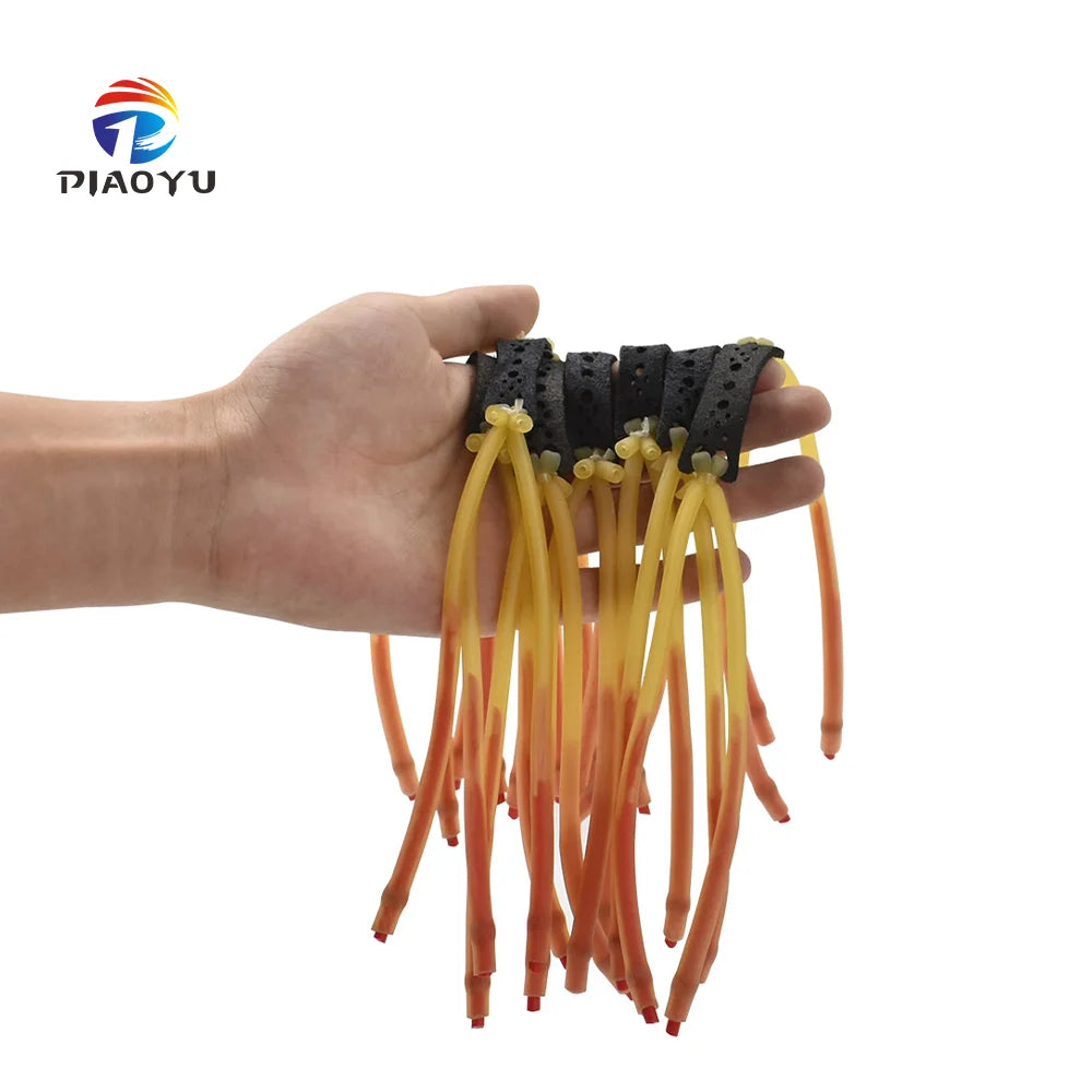 PIAO YU 2050 Rubber Band Two Card Slingshot  Rubber Band  Accessories Outdoor Shooting Hunting Accessories