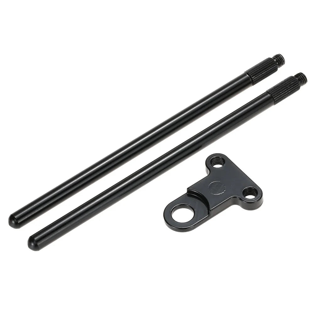 Carp Fishing Windproof Windshield Snag Bar Bars Ears Anti Falling Snag Bar Carp Fishing Accessory Tackle Kit for Fishing Alarm