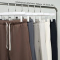 Mens Pants Custom Embroidery Logo 360grams Heavyweight Cotton Sweatpants Men Fleece Thick Sport Pants