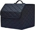 KUYUE Multipurpose Collapsible Car Trunk Storage Organizer With Lid Portable Car Storage Bag Black Foldable Box Opp Bag CLASSIC