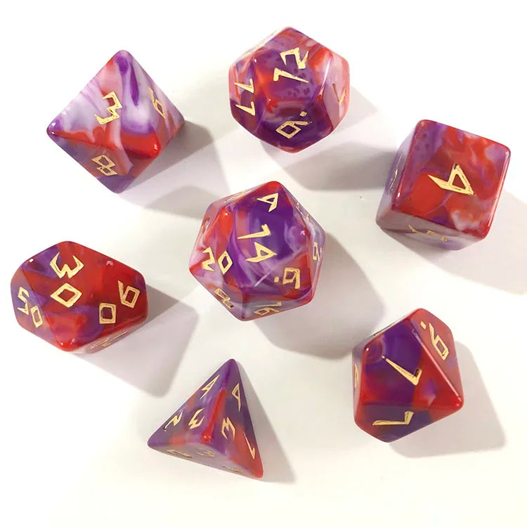 Wholesale Casino RPG Polyhedral Dungeons and Dragons Custom DND Dice Set