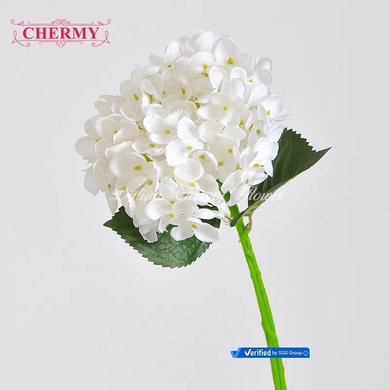 TH1520 Wholesale Wedding Decoration Bunga Hydrangea Artificial Flowers Fake Flor