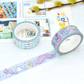Kawaii Design Adhesive Washi Tape for DIY Decoration