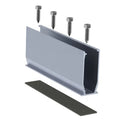 Yuens Oem 35-50mm Panel Aluminium Solar Pv Panel Mounting Mid Clamp for Whole