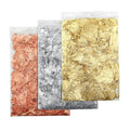 Jinsheng 3g/bag Gold Foil Flakes Buddhist Style for Resin Metallic Leaf Figurine Crafts Nails Painting Slime and Jewelry Making