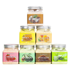 350ml Jars Body Scrubs Wholesale Pice Skin Care Private Label Exfoliating Natural Organic Body Scrub