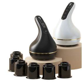 New Heating Portable Rechargeable Electric Cupping Massager Hot Compress Smart Cupping Device