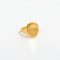 Waterproof  Tarnish Free Stylish Stainless Steel  Ring  for Women Trendy Jewelry 18k Gold Plated Jewelry
