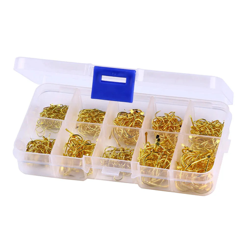 High Carbon Steel Fishhooks Pesca Hook Fishing Hooks Set High Efficiency Barbed Carp Fishing Hooks