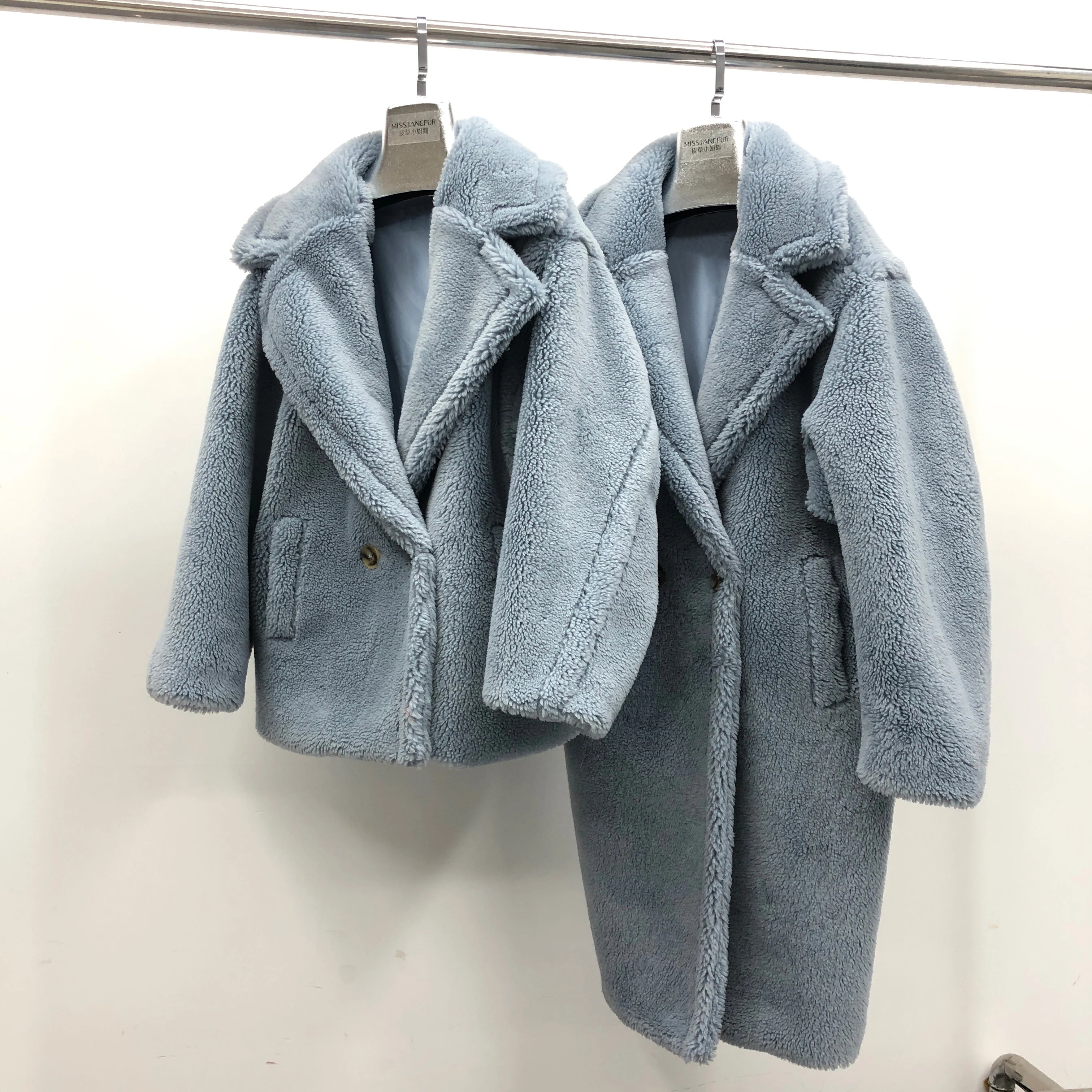 Shearing Fur Winter Wool  Coat Oversize Winter Outwear Teddy Coat Women