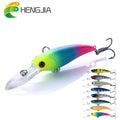 9CM 8.3G Minnow Fishing Lure Wholesale Hard Plastic Artificial Bait with Treble Hooks for Freshwater Saltwater Bass Trout