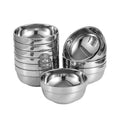 Kitchenware Mirror Polishing Double Wall Stainless Steel Noodle Soup Bowl Restaurant Rice Ramen Bowls