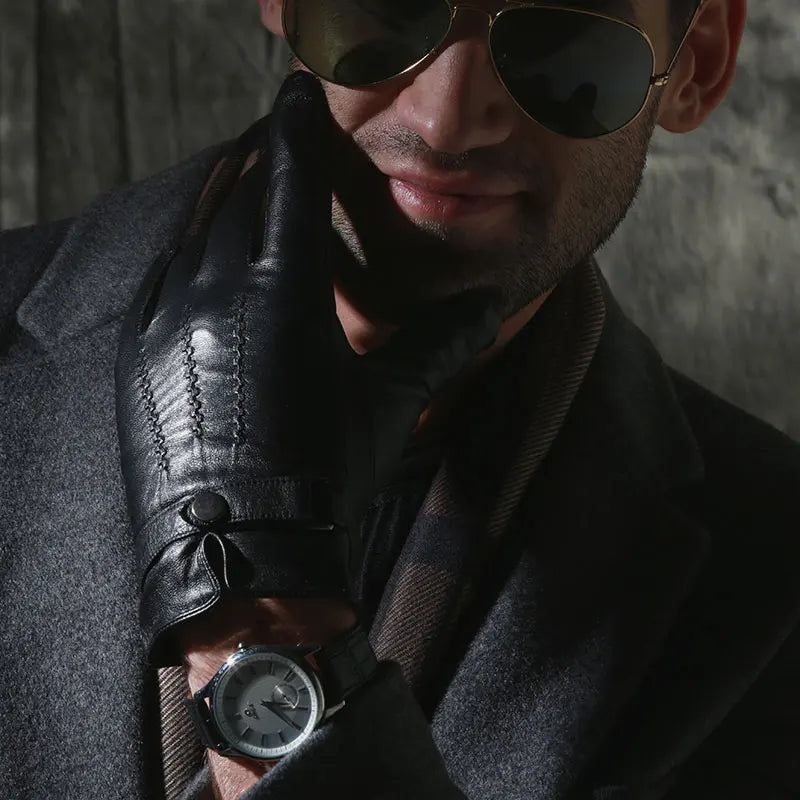 Professional Grade Premium Quality Custom Logo Wholesale Warm Driving Winter Men Motorcycle Gloves MegaBDM