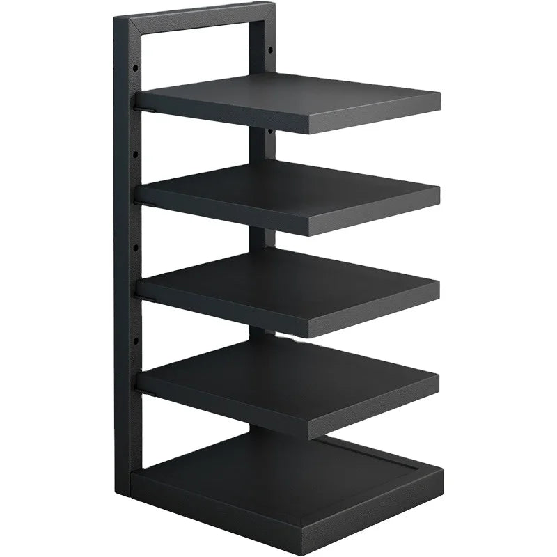 Single-Tier Eco-Friendly Non-Folding Kitchen Pot Storage Rack Wall-Mounted Customizable Household Pot Rack