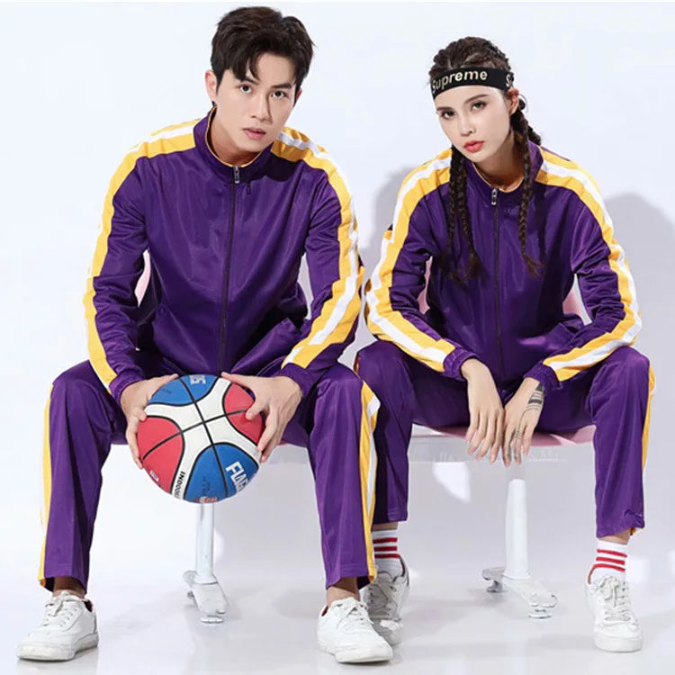 Customizable Men's Long-Sleeved Sports Jacket Breathable Fall/Winter Basketball Football Training Suit for Running Tracksports