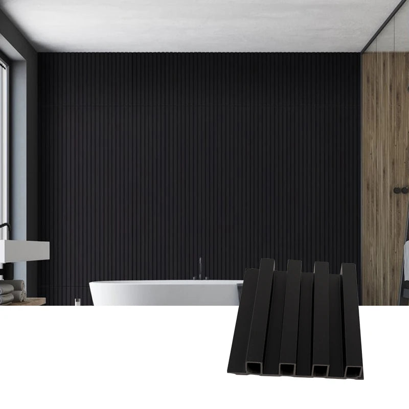 Village Indoor Wood Plastic PVC Siding Wall Panel